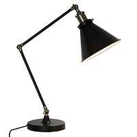 Настольная лампа Cone 20th c.Factory Filament Table Lamp Black Loft Concept 43.227