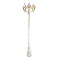 Уличный светильник на столбе Arte Lamp Berlin A1017PA-3WG - цена и фото