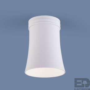 Накладной потолочный светильник Elektrostandart DLN100 GU10 WH белый - цена и фото