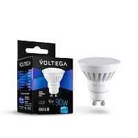 Лампа светодиодная Voltega GU10 10W 4000K матовая VG1-S1GU10cold10W-C 7073 - цена и фото
