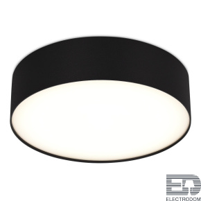 ST606.442.36 Светильник потолочный Черный LED 1*36W 4000K 3 240Lm Ra>90 120° IP20 D300xH55 180-240V - цена и фото