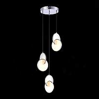 ST LUCE SL6107.103.03 Светильник подвесной ST-Luce Хром/Белый Хром LED 3*12W 3000K - цена и фото