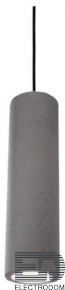 Подвесной светильник Ideal Lux Oak SP1 Round Cemento 150635 - цена и фото
