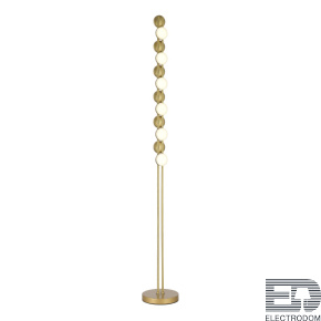 SL6610.205.12 Светильник напольный ST-Luce золотистый/белый LED 1*24W 4000K - цена и фото