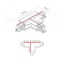 Коннектор T-образный правый 2 Nowodvorski Ctls Power 8681 - цена и фото