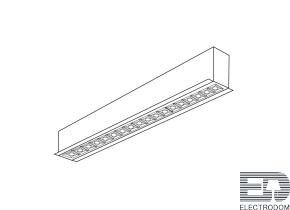 Встраиваемый светодиодный светильник Donolux Eye DL18502M131W18.48.494W - цена и фото