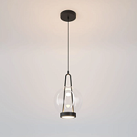 Подвесной светодиодный светильник Eurosvet Frasco 50267/1 LED черный - цена и фото