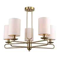 Подвесная люстра Escada Eclipse 10166/5PL Brass - цена и фото Подвесная люстра Escada Eclipse 10166/5PL Brass - цена и фото