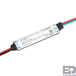 Контроллер SMART-K45-MIX (12-24V, 2x1.5A, 2.4G) Arlight 028439 - цена и фото