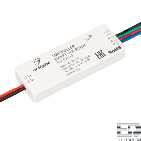 Контроллер SMART-UNI-RGBW (12-24V, 4x1.5A, 2.4G) Arlight - цена и фото