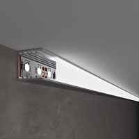 Накладной алюминиевый профиль для LED ленты (под ленту до 12,4mm) LL-2-ALP016 LL-2-ALP016 - цена и фото