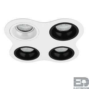 Комплект из светильников и рамки Lightstar Domino D64606070707 - цена и фото