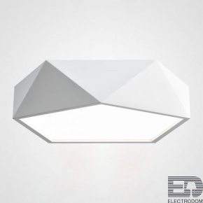 Потолочный светодиодный светильник GEOMETRIC White D50 ImperiumLoft - цена и фото