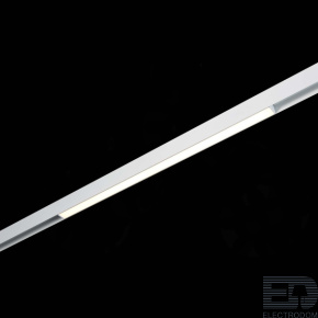 Магнитный трековый светильник Белый LED 1*15W 3000K 975Lm Ra>80 120 IP20 L606xW22xH44 48VV ST360.536.15