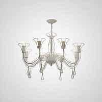 Подвесная люстра CAST 8 White ImperiumLoft - цена и фото Подвесная люстра CAST 8 White ImperiumLoft - цена и фото