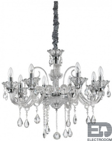 Подвесная люстра Ideal Lux Colossal SP8 Trasparente 114187 - цена и фото