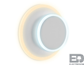 Настенный светодиодный светильник FW105 WH/S белый/песок LED 3000K/6400K 15W 240*190*50 - цена и фото