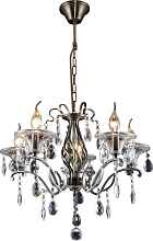 Люстра подвесная Toplight Zoe TL7220D-05AB - цена и фото Люстра подвесная Toplight Zoe TL7220D-05AB - цена и фото
