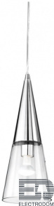 Подвесной светильник Ideal Lux Cono SP1 Cromo 017440 - цена и фото