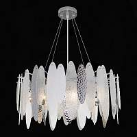 ST LUCE SL1224.103.08 Люстра подвесная ST-Luce Хром/Прозрачный, Белый E14 8*60W - цена и фото