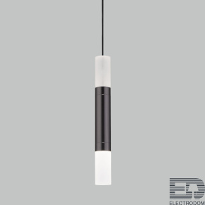 Подвесной светодиодный светильник 50210/1 LED черный жемчуг - цена и фото