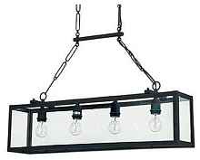 Подвесной светильник Ideal Lux Igor SP4 Nero 092942 - цена и фото Подвесной светильник Ideal Lux Igor SP4 Nero 092942 - цена и фото