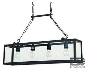 Подвесной светильник Ideal Lux Igor SP4 Nero 092942 - цена и фото