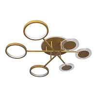 Потолочная светодиодная люстра Loft IT Megan 10164S Gold - цена и фото