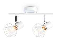 TR8628/2 WH/CH белый/хром E27*2 max 40W 260*91*175 - цена и фото TR8628/2 WH/CH белый/хром E27*2 max 40W 260*91*175 - цена и фото