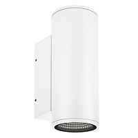 Светильник накладной LGD-FORMA-WALL-TWIN-R90-2x12W Day4000 (WH, 44 deg, 230V) (Arlight, IP54 Металл, 3 года) - цена и фото