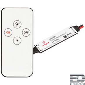 Диммер SMART-MINI-DIM-SET (12-24V, 1x4A, ПДУ 4кн, IR) Arlight - цена и фото