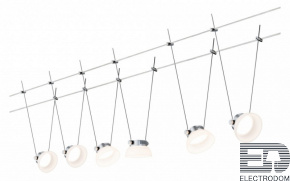 Комплект из 6 встраиваемых светильников Paulmann IceLED I 94113 - цена и фото