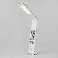 Eurosvet Светодиодная настольная лампа с аккумулятором 80504/1 белый - цена и фото