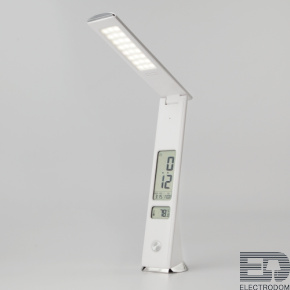 Eurosvet Светодиодная настольная лампа с аккумулятором 80504/1 белый - цена и фото