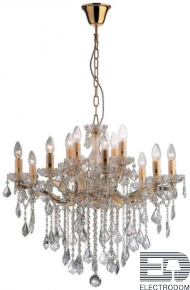 Подвесная люстра Ideal Lux Florian SP12 Oro 035611 - цена и фото