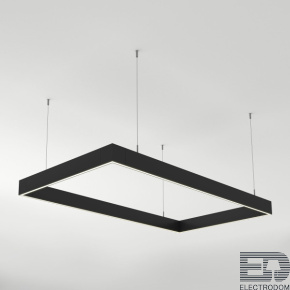 Светильник ALT-LINEAIR-RECTANGLE-FLAT-UPDOWN-DIM-1375x785-140W Day4000 (BK, 100 deg, 230V) Arlight - цена и фото