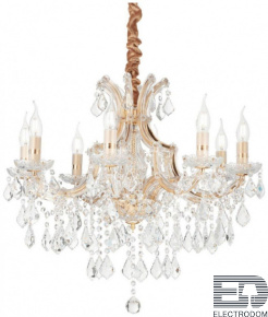 Подвесная люстра Ideal Lux Napoleon SP8 Oro 167398 - цена и фото