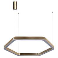 Подвесной светодиодный светильник Loft IT Titanium 10243M Gold - цена и фото