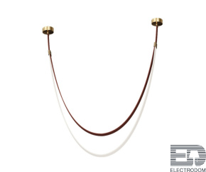 Kink Light 07689-120,04 Подвес Лирд коричневый h120 (длина ремня 240см) Led 72W (4000K) - цена и фото