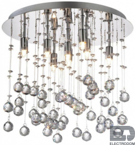 Потолочный светильник Ideal Lux Moonlight PL8 Cromo 077796 - цена и фото