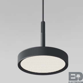 Подвесной светильник Plate 14W 4000K черный Elektrostandard 50260 LED - цена и фото