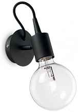 Бра Ideal Lux Edison AP1 Nero 148908 - цена и фото Бра Ideal Lux Edison AP1 Nero 148908 - цена и фото