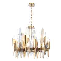 Подвесная люстра Crystal Lux Casa SP-PL12 Brass - цена и фото