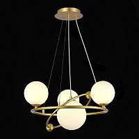 EVOLUCE SLE2210-203-04 Люстра подвесная Золотой/Белый G9 4*5W - цена и фото
