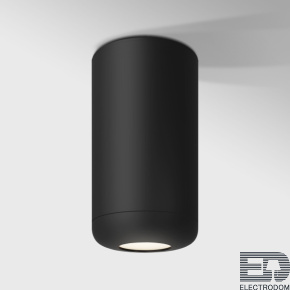 Светильник накладной светодиодный Onde 10W 4000K чёрный Elektrostandard 25044/LED - цена и фото