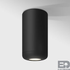 Светильник накладной светодиодный Onde 10W 4000K чёрный Elektrostandard 25044/LED - цена и фото