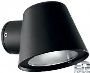 Уличный настенный светильник Ideal Lux Gas AP1 Nero 020228 - цена и фото
