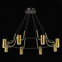 ST LUCE SL1215.403.08 Светильник подвесной ST-Luce Черный, Латунь/Латунь GU10 8*5W 4000K