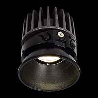 ST LUCE ST851.438.07 Светодиодный модуль Черный LED 1*7W 3000K 560Lm Ra&gt;90 36° IP20 D69xH75 220-240V - цена и фото