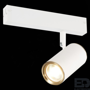 ST LUCE ST504.536.01 Св-к трек. Белый GU10 1*50W IP20 L104xW54xH111 180-240V Без ламп - цена и фото